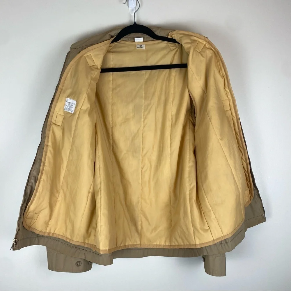 Vintage 60s US Navy Creighton Windbreaker Jacket + Removable Liner 42R